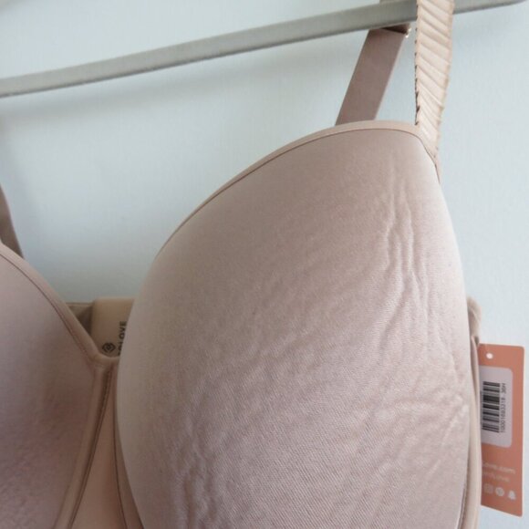 THIRDLOVE 24/7® Classic T-Shirt Bra in Taupe - Size 36H NWT - Picture 9 of 15